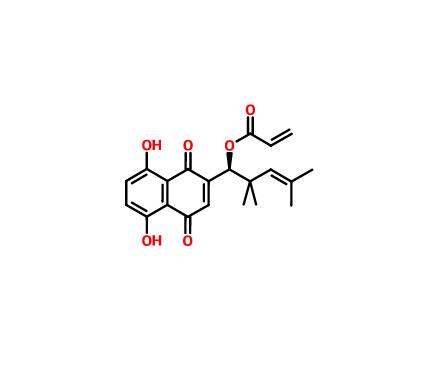 β，β-二甲基丙烯酰阿卡寧分析對(duì)照品|34539-65-6
